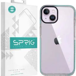 Sprig TPE PC Back Cover for APPLE iPhone 14 (Transparent)-24