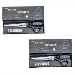 EASYSEW Yoke Brother Scissors Black, E-A-275 (Set of 2)-18