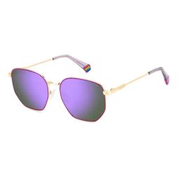 Polaroid Violet Round UV Protected Unisex Sunglasses-image-4