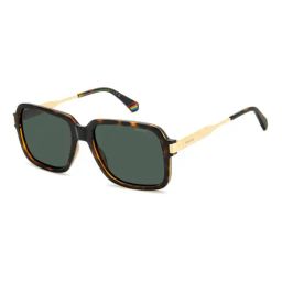 Polaroid Green Square UV Protected Sunglasses for Men-45
