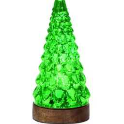Homesake Green Glass Table Lamp Centerpiece-picture-36