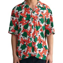 Gant Multi Relaxed Fit Printed Shirt-image-14