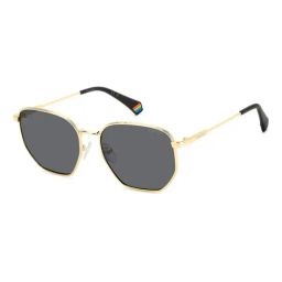 Polaroid Grey Round UV Protected Unisex Sunglasses-image-35
