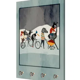 999Store Grey & Yellow MDF  Key Holder - Set of 1 image 3