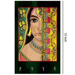 999Store Multicolour MDF  Key Holder - Set of 1 image 4