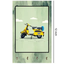 999Store Grey & Yellow MDF  Key Holder - Set of 1 image 4