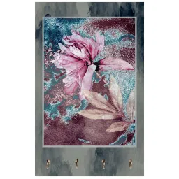 999Store Grey & Pink MDF  Key Holder - Set of 1 image 2