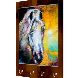 999Store Multicolour MDF  Key Holder - Set of 1 image 3