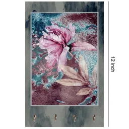 999Store Grey & Pink MDF  Key Holder - Set of 1 image 4