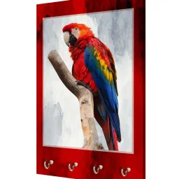 999Store Red & Grey MDF  Key Holder - Set of 1 image 3