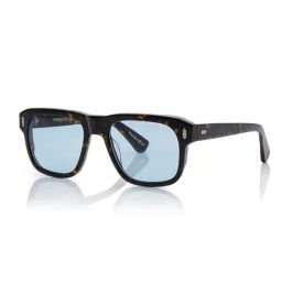 Shisen Fox Blue Aviator Unisex Sunglasses-image-59