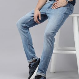 SPYKAR Men Skinny Slim Fit Low-Rise Light Fade Stretchable Jeans-picture-17