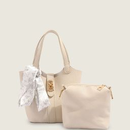 StyleCast x Revolte Women Solid Structured Handheld Bag-74
