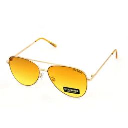 STEVE MADDEN Yellow Aviator UV Protection Unisex Sunglasses-image-33