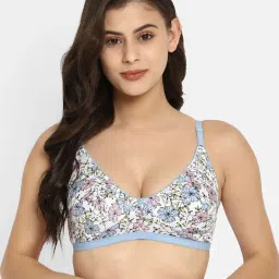 Clovia Multicolor Non Wired Non Padded Full Coverage Bra image 1