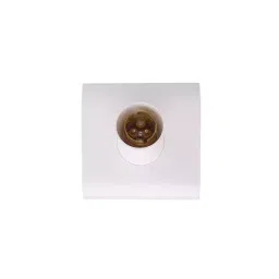 RAPID Stylish Batten Holder Aluminium Ring Material White, R-206 (Pack of 20)-9