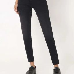 Spykar Black Solid Jeans-image-55