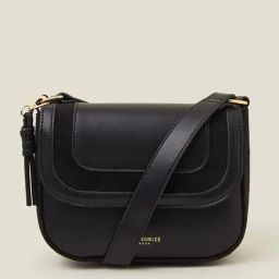 Accessorize London Black Solid Sling Handbag-image-87