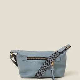 Accessorize London Blue Solid Sling Handbag-picture-31