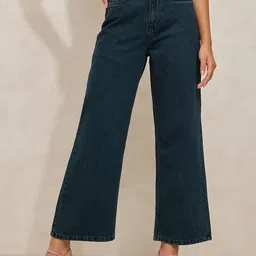 SHOWOFF Women Comfort Straight Fit High-Rise Cotton Jeans-image-36