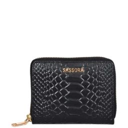 SASSORA Eefa Casual Leather Zip Around Wallet for Women-25