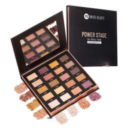 SWISS BEAUTY Power Stage Eyeshadow Palette The Royal Tribe - 25 gm-picture-7