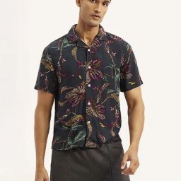 Levi'S Black Relaxed Fit Printed Shirts-image-54
