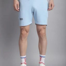 Vimal Jonney Light Blue Regular Fit Shorts-image-62