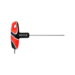 Yato 25 mm Black and Red T-Handle Hex Key YT-05570-11