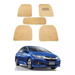 Auto Pearl MA3O95 PVC and Plastic Standard Mat for Honda New City 2005 (Beige)-picture-15