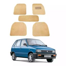 Auto Pearl MA3O159 PVC and Plastic Standard Mat for Maruti Suzuki 800 2005-2015 (Beige)-image-72