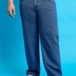 bigbanana Plus Size Men Mid-Rise Stretchable Jeans-63