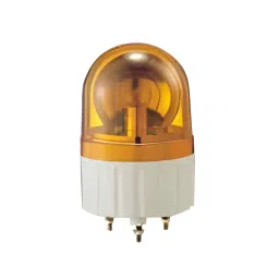 Qlight LED Revolving Warning Light DC 24 V with Buzzer Amber, S80DR-24-A-15