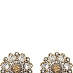 FindHerFavorite Silver-Plated Cubic Zirconia Animal Shaped Studs-image-75