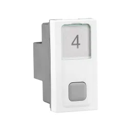 Legrand Bell Call Indicator Allzy 1 Module Glossy White, 6811 46 (Pack of 20 Pcs)-32
