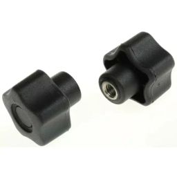 RS PRO Black Multiple Lobes Clamping Knob M6 Threaded Hole, 7027651-image-19