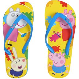 Yellow Bee George Colour Splash Casual Flip Flops - Multi Colour-image-9