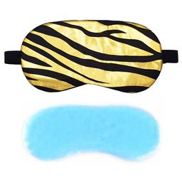 Jenna BlackStrips Gold Face Sleeping Eye Mask With cooling Gel-image-87