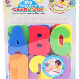 Ratnas EVA Educational Count & Spell  Alphabets & Numbers 43 Pieces - Multicolour-11