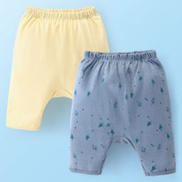 Ben Benny 100% Cotton Interlock Knit Full Length Diaper Legging Rocket Print Pack Of 2 - Multicolour-image-64