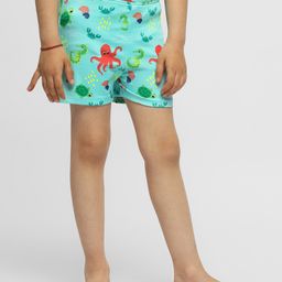 Somersault Sea Life Printed Swimming Trunk - Blue-image-46