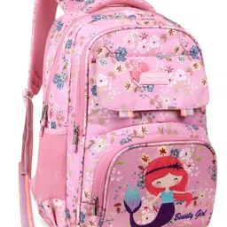 BEAUTY GIRLS BY HOTSHOT 1606|School Bag|Tuition Bag|College Backpack|KIDS BAG |For Girls & Women|19 Inch|32 L School Bag-picture-2