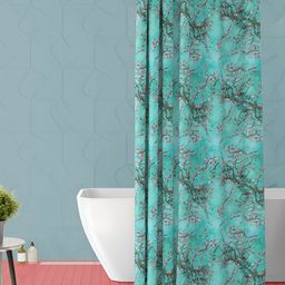 ArtzFolio Single Piece Waterproof Polyester Shower Curtain-image-75