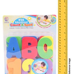 Ratnas EVA Educational Count & Spell  Alphabets & Numbers 43 Pieces - Multicolour image 3