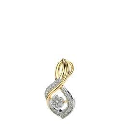VALANOVA 18 Kt Gold Pendant Diamond -0.31 CT-image-36