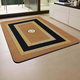 IVAZA Tan 1960 GSM Silicone Bath Rugs-image-88
