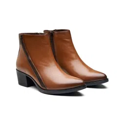 MICHAEL ANGELO Women Block-Heeled Regular Boots-9
