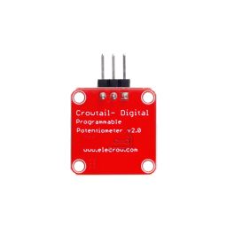 ELECROW Crowtail - Digital Potentiometer 2.0 Digital Programmable Potentiometer With I2C Interface Programmable Resistor For Microcontroller High-precision Digital Potentiometer - RS7054ELECROW Crowtail - Digital Potentiometer 2.0 Digital Programmable Potentiometer With I2C Interface Programmable Resistor For Microcontroller High-precision Digital Potentiometer - RS7054 image 2