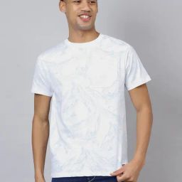 Free Authority White Captain America Brave New World Printed Regular Fit T-Shirt-image-84