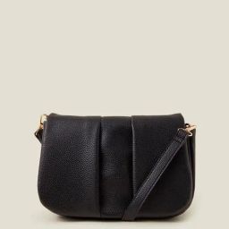 Accessorize London Black Solid Sling Handbag-picture-15